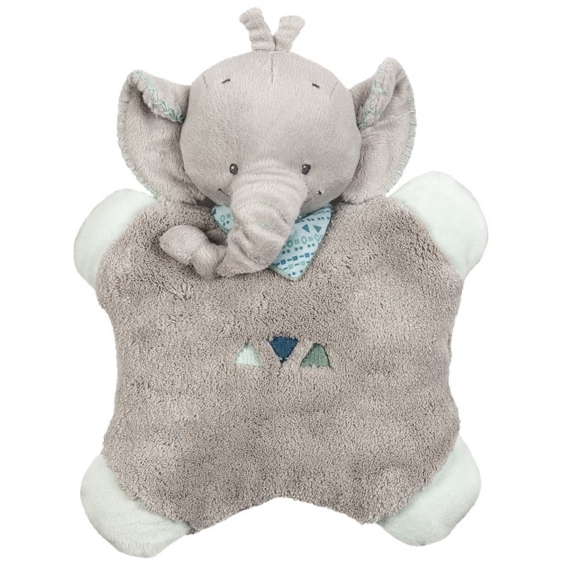 Accueil Nattou doudou Nattou Elephant Bleu Flatsie 25cms Jack Jules & Nestor Semi Plat