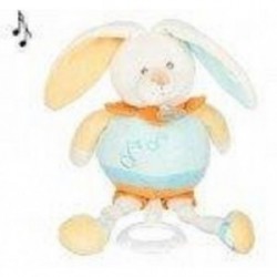 Accueil Babynat doudou Babynat Lapin Orange Les Gribouillis Musical