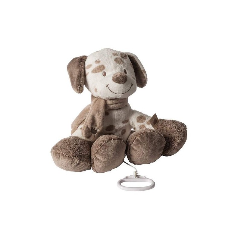 doudou Nattou Chien Marron Max, Noa et Tom Musical