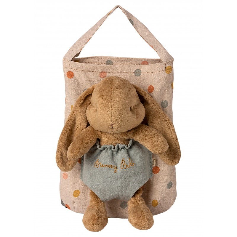 JJB MAILEG Peluche Maileg Lapin dans le sac