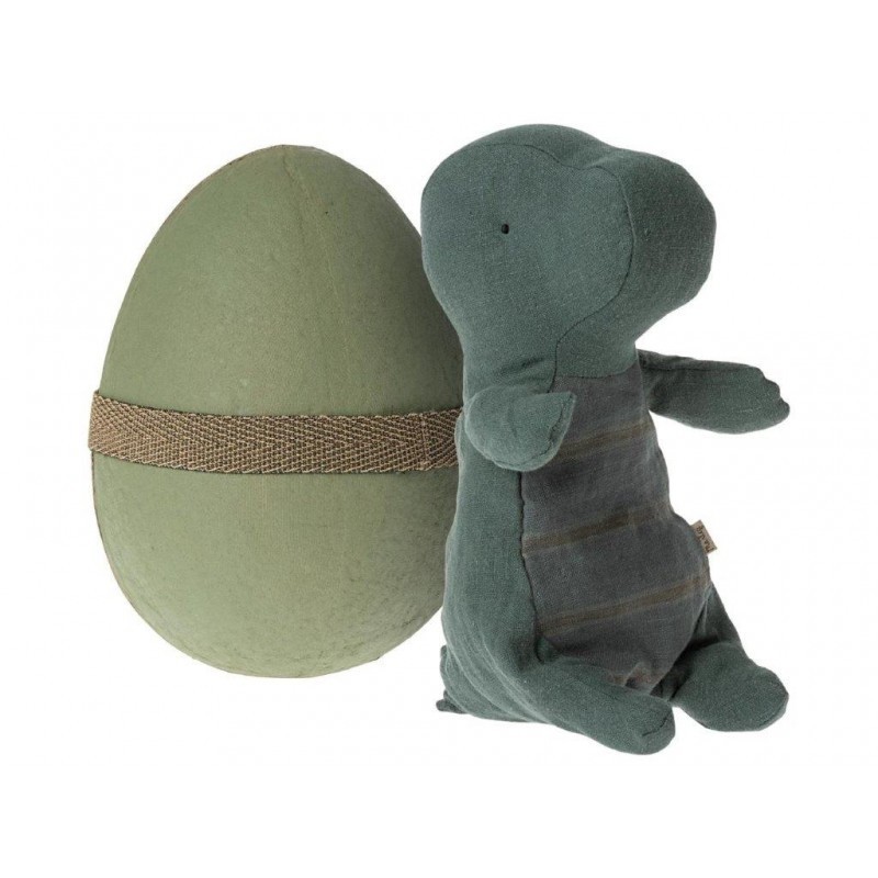 JJB MAILEG Peluche Maileg Dino Gantosaurus dans son oeuf