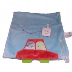 Accueil Nicotoy Doudou Nicotoy Voiture Bleu rouge plat