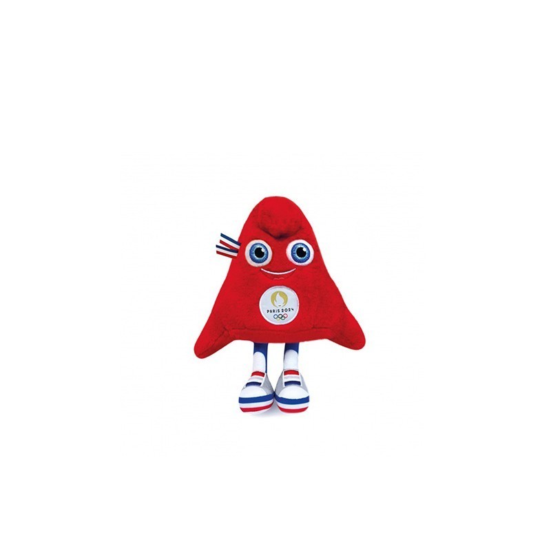 Doudou pantin Doudou et Compagnie Mascotte officielle Jeux olympique Olympie