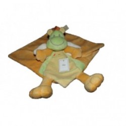 Accueil Nicotoy Doudou Nicotoy Dragon Orange dinosaure jaune vert plat