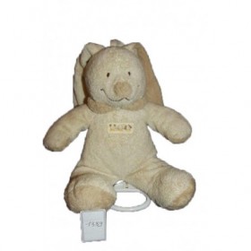 Accueil Nicotoy Doudou Nicotoy Lapin Beige  Musical