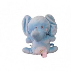 Accueil Nicotoy Doudou Nicotoy Elephant Bleu croix Pantin