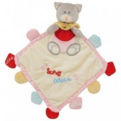 Accueil Babynat doudou Babynat Chat Rouge super crak BN302 Super doudou Plat