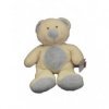 Accueil Nicotoy Doudou Nicotoy Ours Blanc rond ventre bleu Pantin