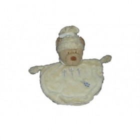 Accueil Nicotoy Doudou Nicotoy Ours Beige coccinelle 3 fleurs plat