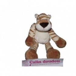 Accueil Nicotoy Doudou Nicotoy Tigre Beige rayure marron Petit modele Pantin