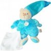 Accueil Babynat doudou Babynat Ours Bleu salopette et bonnet etoile mouchoir blanc Pantin