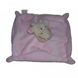 Accueil Nicotoy Doudou Nicotoy Vache Rose  plat