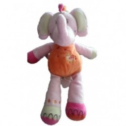 Accueil Nicotoy Doudou Nicotoy Elephant Rose indoux poussin Pantin