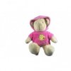 Accueil Nicotoy Doudou Nicotoy Souris Rose pull capuche rose poussin 25cms Pantin