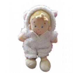 Accueil Nicotoy Doudou Nicotoy Poupee Blanc deguise en mouton  Poupee