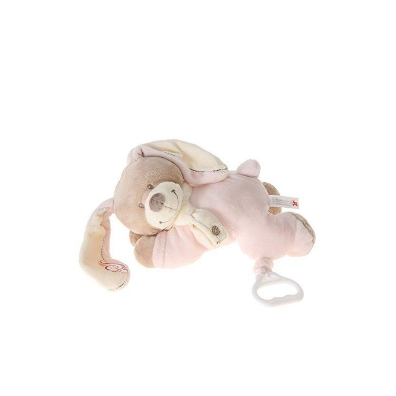 Accueil Nicotoy doudou Nicotoy Lapin Rose Cuddles Musical