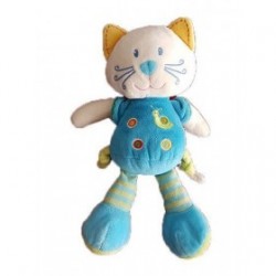 Accueil Nicotoy doudou Nicotoy Chat Bleu Escargot  Pantin