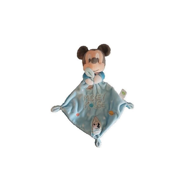 Accueil Nicotoy doudou Nicotoy Personnage Bleu Losange Fusee Mickey Plat