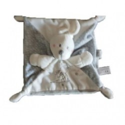 Accueil Nicotoy doudou Nicotoy Lapin Gris Blanc Etoile Argente Plat