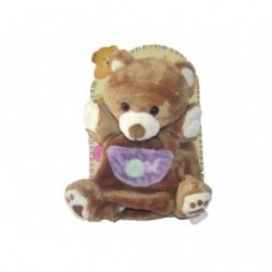 Accueil Babynat doudou Babynat Ours Marron poche violet Marionnette