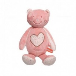 Accueil Noukies doudou Noukies Chat Rose 25cms Minouchka Pantin