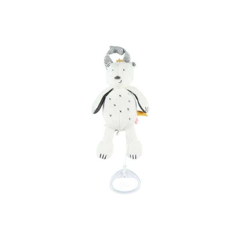 Accueil Noukies doudou Noukies Ours Blanc Mini 20cms Timeless Musical