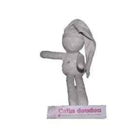 Accueil Obaibi / Okaidi Doudou Obaibi / Okaidi Lutin Gris bonnet gris aile Pantin