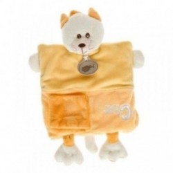 Accueil Babynat doudou Babynat Chat Jaune C comme BN899 Alphabet Marionnette