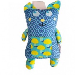Accueil Orchestra doudou Orchestra Chat Bleu Champignon Color & Patterrn Pantin