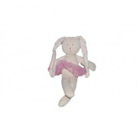 Accueil Petit Bateau Doudou Petit Bateau Lapin Rose jupe tutu tulle pois vert violet Pantin