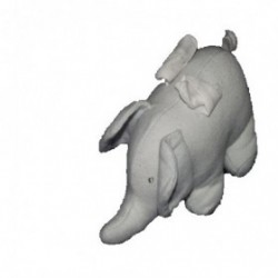 Accueil Petit Bateau Doudou Petit Bateau Elephant Gris 13cms ailes blanches etoile doree Pantin