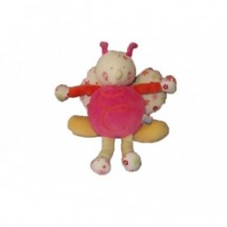 Accueil Sucre d'orge Doudou Sucre d'orge Papillon Rose spirale jaune fleur Pantin