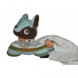 Accueil Sucre d'orge Doudou Sucre d'orge Cheval Bleu mouchoir blanc Pantin