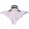 Accueil Sucre d'orge Doudou Sucre d'orge Poupee Rose gris papillon Plat