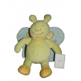 Accueil Tex Doudou Tex Papillon Vert  Hochet