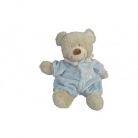 Accueil Tex Doudou Tex Ours Bleu col blanc nuage Pantin