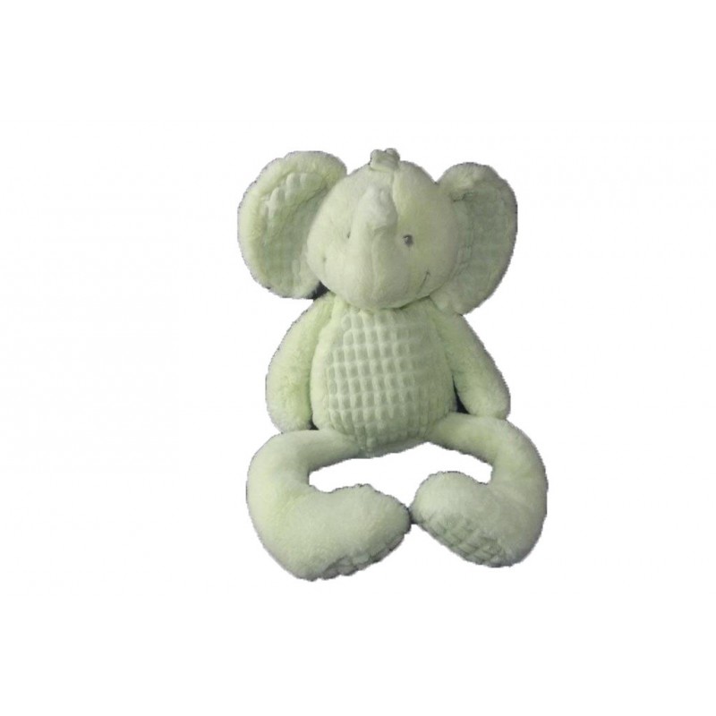 Accueil Tex Doudou Tex Elephant Vert 45cms Pantin