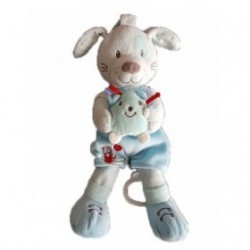 Accueil Tex Doudou Tex Chien Bleu herisson Musical