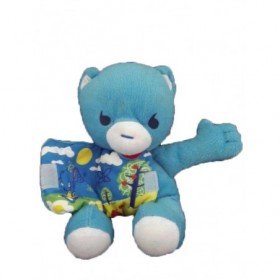 Accueil Z'autres marques Doudou Nestle Ours Bleu livre Pantin