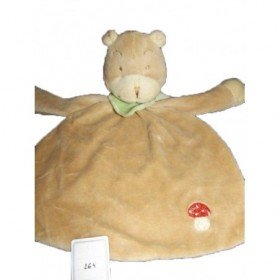 Accueil Z'autres marques Doudou Auchan Singe Marron vert champignon plat