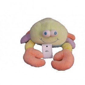 Accueil Z'autres marques Doudou Jollybaby Crabe Vert  Hochet
