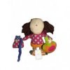 Accueil Z'autres marques Doudou Latitude Poupee Rose sac chat Miaou fleur Poupee