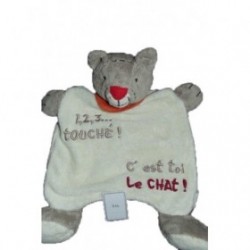 Accueil Z'autres marques Doudou Catimini Chat Beige 123 touche Marionnette