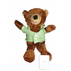 Accueil Z'autres marques Doudou Pomme d'Api Ours Marron Petit ours Brun Pantin