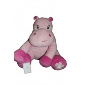 Accueil Z'autres marques Doudou Arthur et Lola Hippo Rose  Hochet