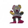 Accueil Babynat doudou Babynat Souris Gris patchwork BN683 Les Coteles Marionnette