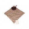 Accueil Z'autres marques Doudou du pareil au meme Ours Marron fleur rose blanc carre velours Plat
