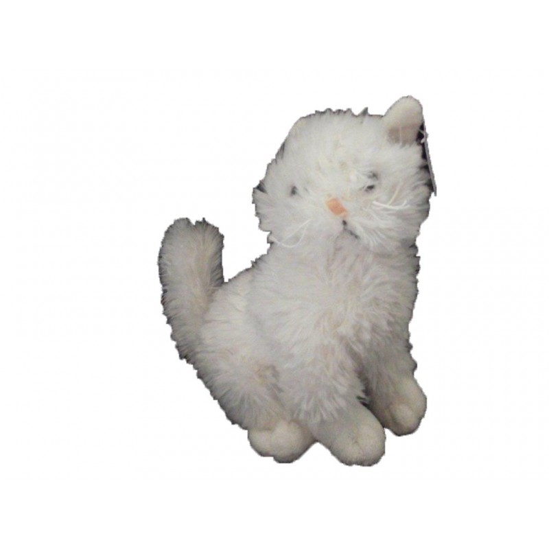 Doudou chat : chat blanc