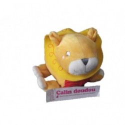 Accueil Z'autres marques Doudou Ikea Lion Jaune criniere spirale rouge Pantin