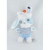 Accueil Z'autres marques Doudou tape a l'œil Lapin Blanc marin bonnet bleu ancre Pantin